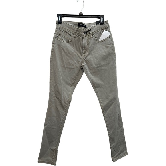LIVERPOOL SLIM STRAIGHT LEG DENIM JEANS in gray 28x32 - Picture 4 of 12